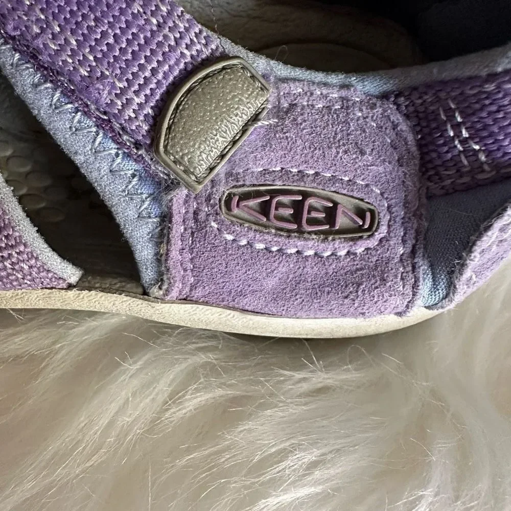 Keen purple/gray kid shoes